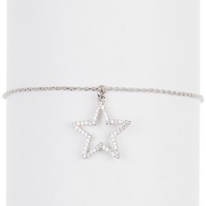 Kate Spade Scrunched Scallops Pave Star  Bracelet